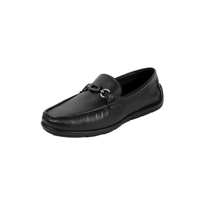 J.Fontini Men Black Casual Loafers (SKU: 14-1686-11-40)