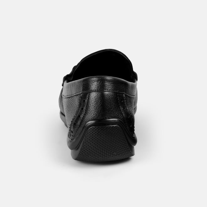 J.Fontini Men Black Casual Loafers (SKU: 14-1686-11-40)