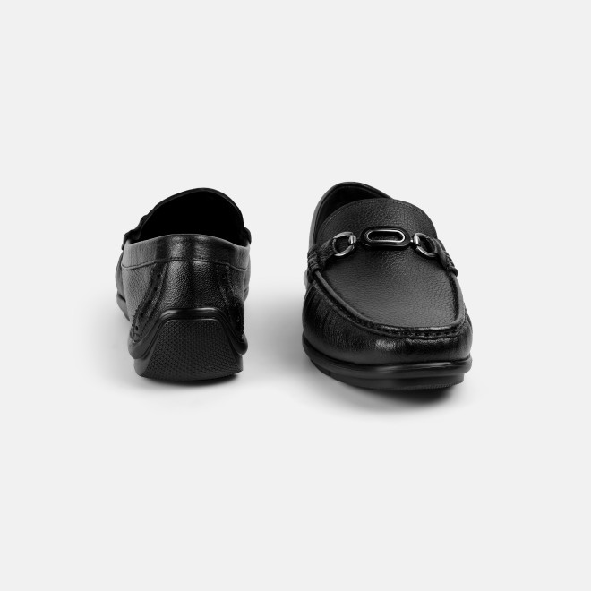 J.Fontini Men Black Casual Loafers (SKU: 14-1686-11-40)