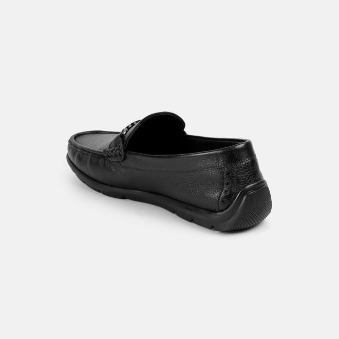 J.Fontini Men Black Casual Loafers (SKU: 14-1686-11-40)