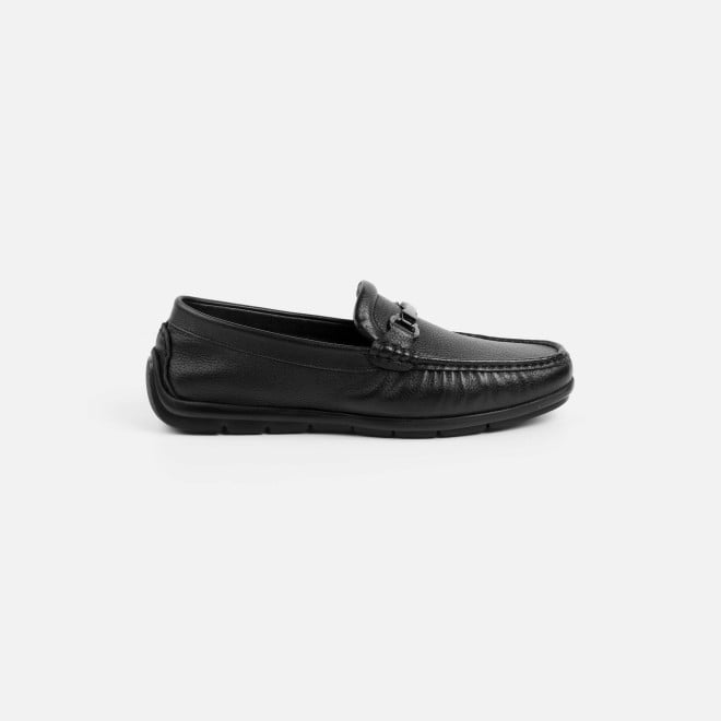 J.Fontini Men Black Formal Moccasin (SKU: 14-1687-11-40)