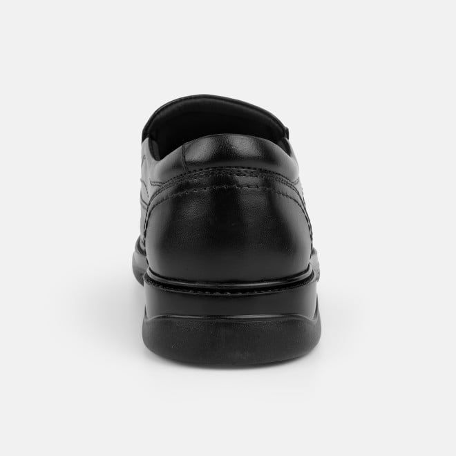 J.Fontini Men Black Formal Moccasin (SKU: 14-1690-11-40)