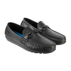 Men Black Casual Loafers