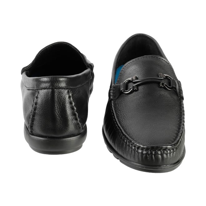 J.Fontini Men Black Casual Loafers (SKU: 14-258-11-46)