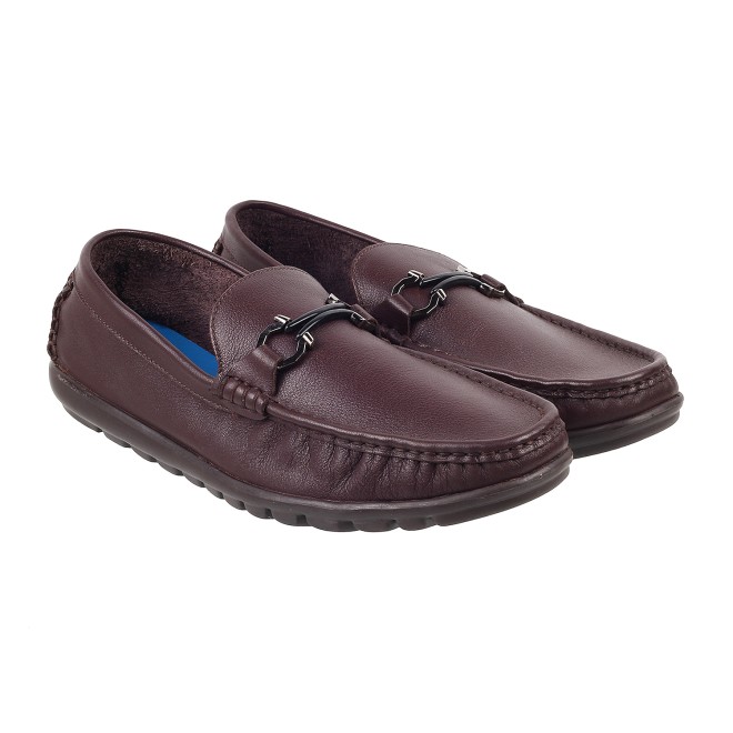 J.Fontini Men Brown Casual Loafers (SKU: 14-258L-12-46)