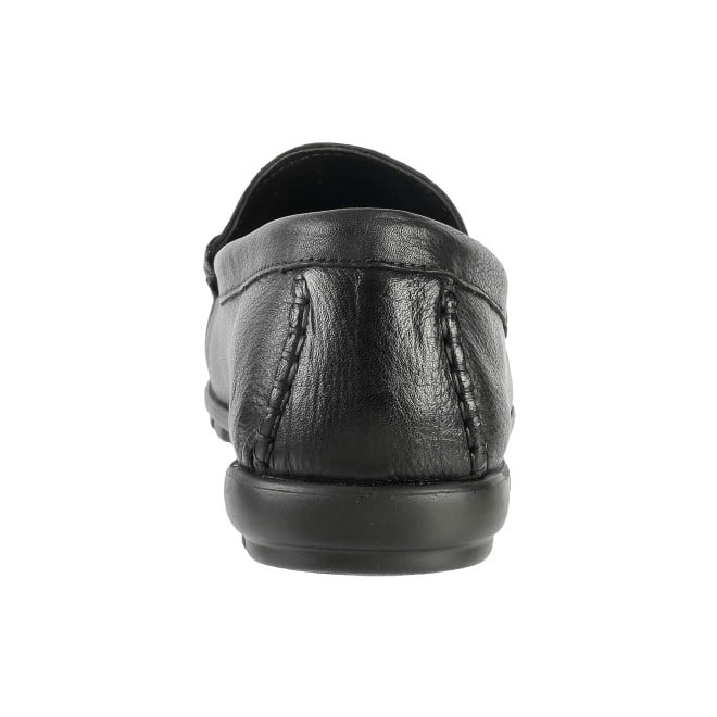 J.Fontini Men Black Casual Loafers (SKU: 14-258L-11-46)