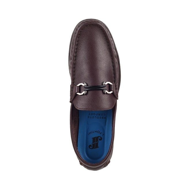 J.Fontini Men Brown Casual Loafers (SKU: 14-258L-12-46)