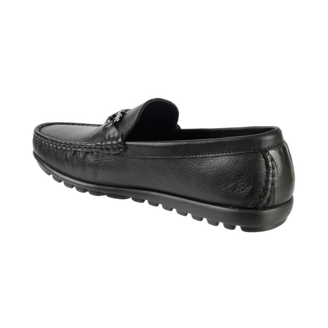 J.Fontini Men Black Casual Loafers (SKU: 14-258L-11-46)