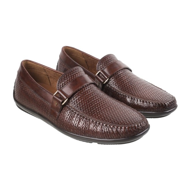 J.Fontini Men Brown Casual Loafers