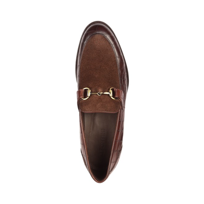 J.Fontini Men Brown Formal Moccasin (SKU: 14-392-12-40)