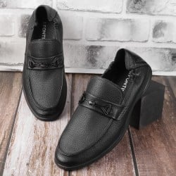 Men Black Casual Loafers