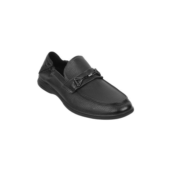 J.Fontini Men Black Casual Loafers (SKU: 14-412-11-40)