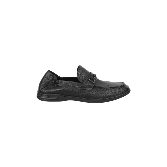 J.Fontini Men Black Casual Loafers (SKU: 14-412-11-40)