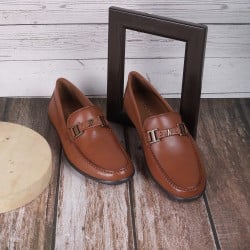 Men Tan Casual Loafers