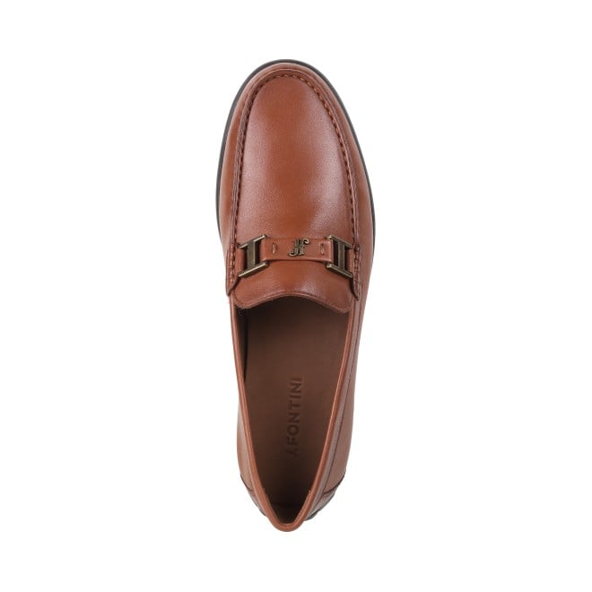 J.Fontini Men Tan Casual Loafers (SKU: 14-415-23-40)