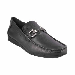 J.Fontini Black Casual Loafers