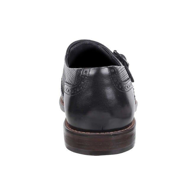J.Fontini Men Black Casual Sandals (SKU: 14-466-11-40)