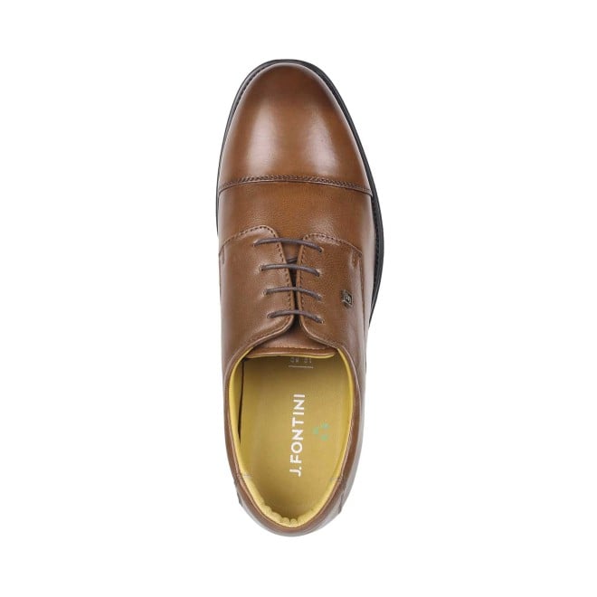 J.Fontini Men Tan Formal Oxford (SKU: 14-472-23-40)