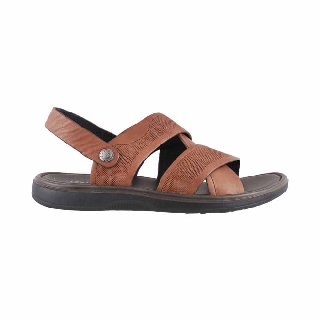 J.Fontini Men Brown Casual Sandals (SKU: 14-473-12-40)