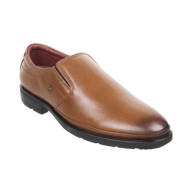 J.Fontini Men Tan Formal Moccasin