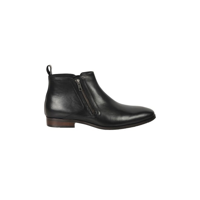 J.Fontini Men Black Formal Boots (SKU: 14-476-11-40)