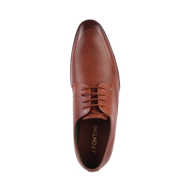 J.Fontini Men Tan Formal Lace Up (SKU: 14-507-23-40)