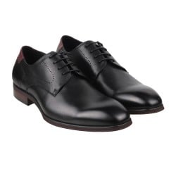 Men Black Formal Lace Up