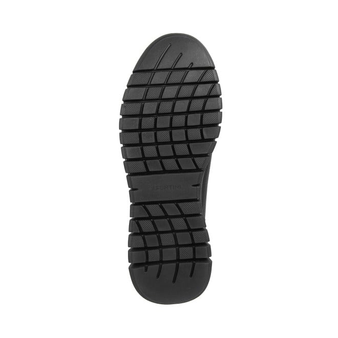 J.Fontini Men Black Formal Slip-Ons (SKU: 14-657-11-40)