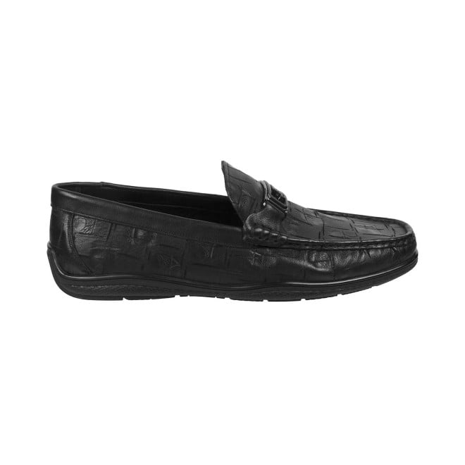 J.Fontini Men Black Casual Loafers (SKU: 14-696-11-44)