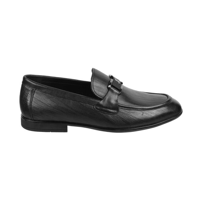 J.Fontini Men Black Formal Moccasin (SKU: 14-726-11-40)