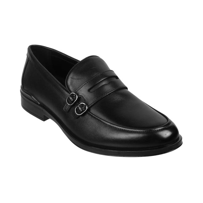 J.Fontini Men Black Formal Moccasin (SKU: 14-749-11-40)