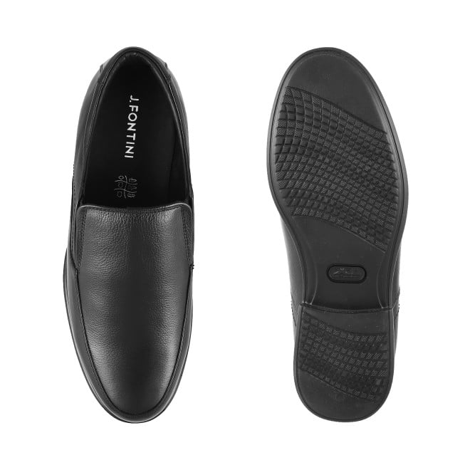 J.Fontini Men Black Formal Moccasin (SKU: 14-8862L-11-47)