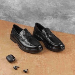 Men Black Formal Moccasin