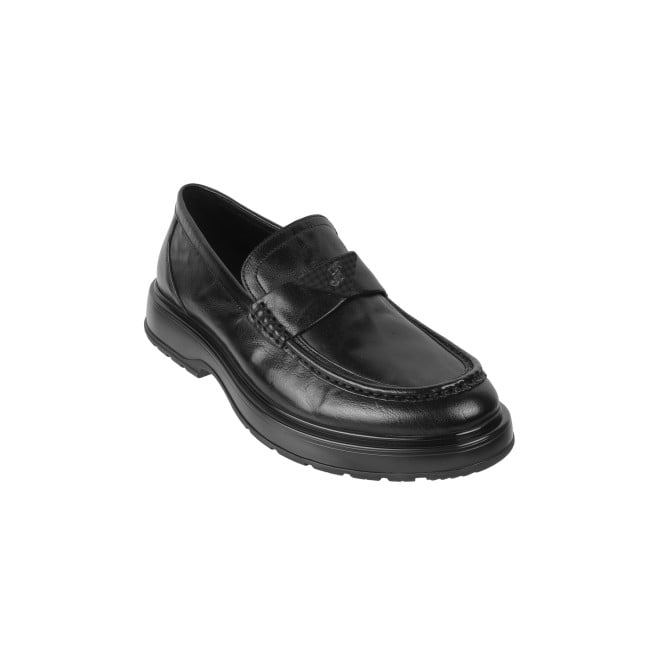 Mochi Men Black Formal Moccasin (SKU: 14-898-11-40)