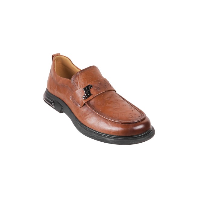 Mochi Men Tan Formal Moccasin (SKU: 14-899-23-42)