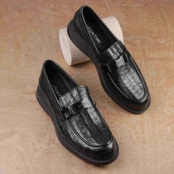 Men Black Formal Moccasin