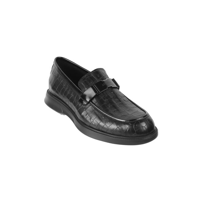 Mochi Men Black Formal Moccasin (SKU: 14-902-11-40)