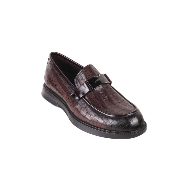 Mochi Men Brown Formal Moccasin (SKU: 14-902-12-40)