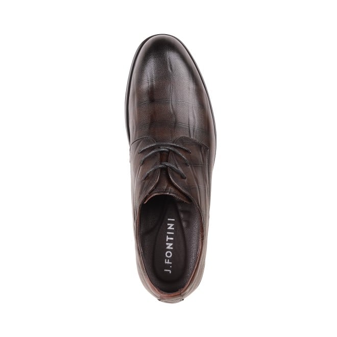 J.Fontini Men Brown Formal Lace Up (SKU: 14-903-12-40)