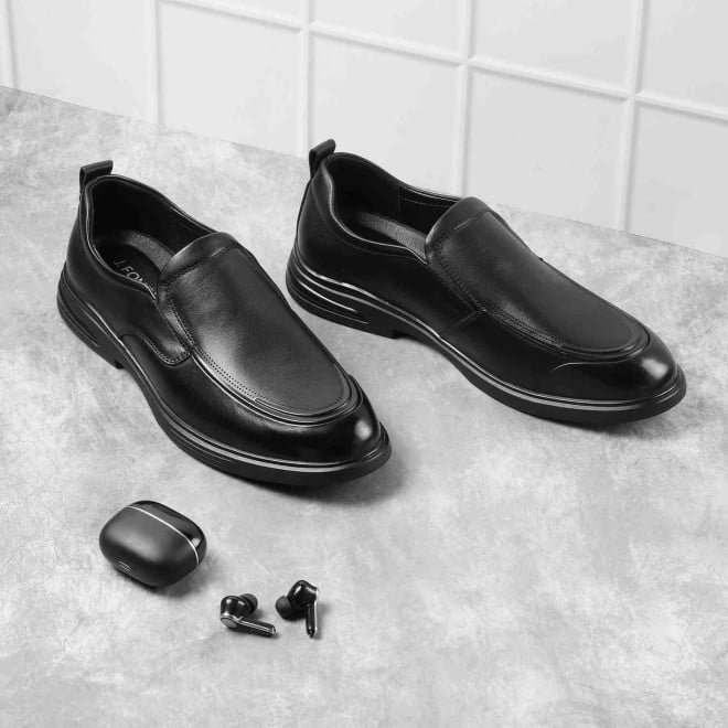 Mochi Men Black Formal Moccasin (SKU: 14-907-11-42)
