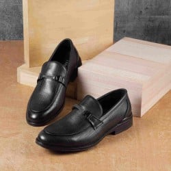 Men Black Formal Moccasin