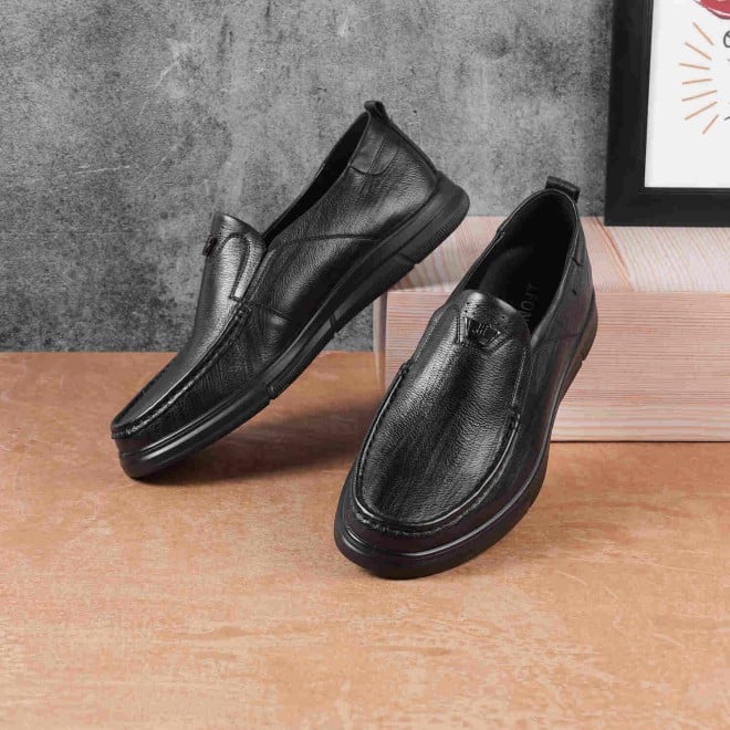 Mochi Men Black Formal Moccasin (SKU: 14-925-11-41)