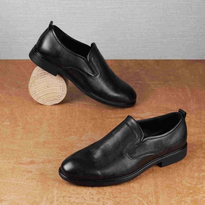 Mochi Men Black Formal Moccasin (SKU: 14-927-11-43)