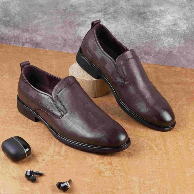 Mochi Men Brown Formal Moccasin (SKU: 14-927-12-44)