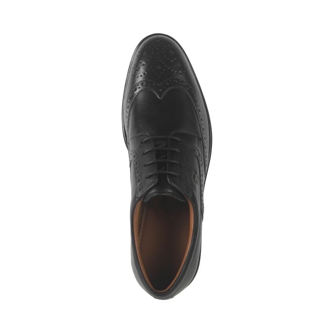 J.Fontini Men Black Formal Brogue (SKU: 14-932-11-40)