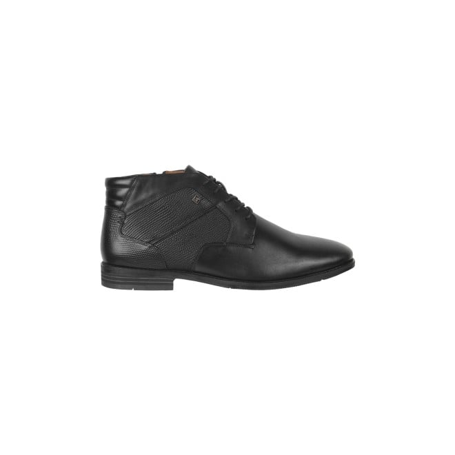 J.Fontini Men Black Formal Boots (SKU: 14-933-11-40)