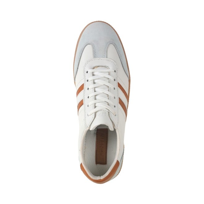 J.Fontini Men White Casual Sneakers (SKU: 14-950-16-40)