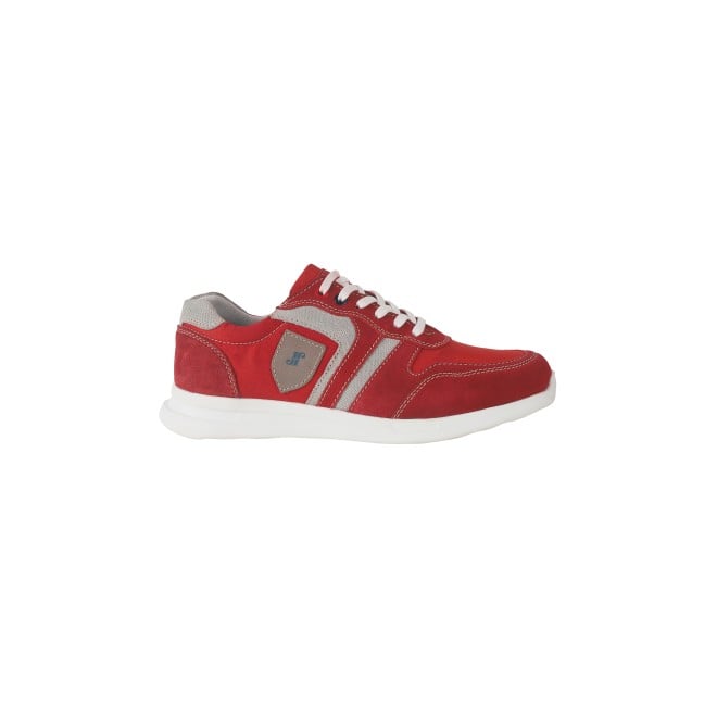 J.Fontini Men Red Casual Sneakers (SKU: 14-973-18-41)