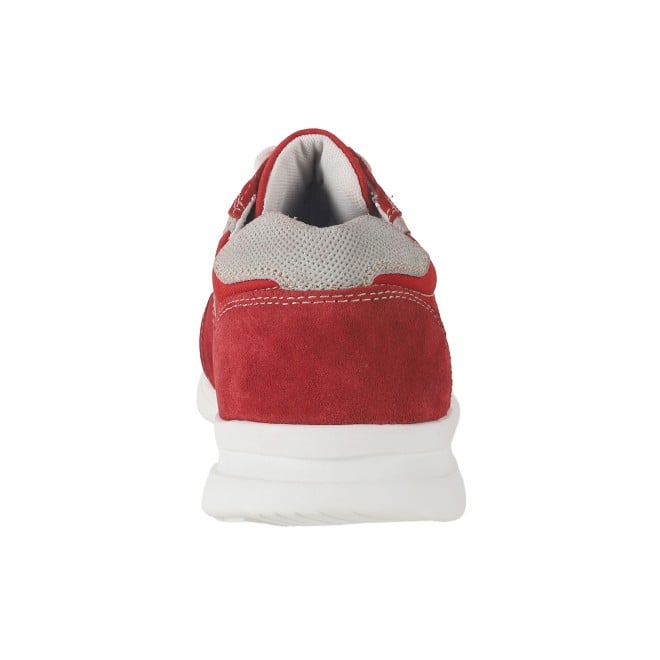 J.Fontini Men Red Casual Sneakers (SKU: 14-973-18-41)