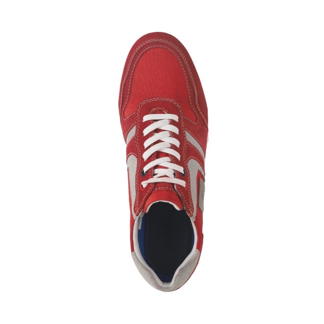 J.Fontini Men Red Casual Sneakers (SKU: 14-973-18-41)